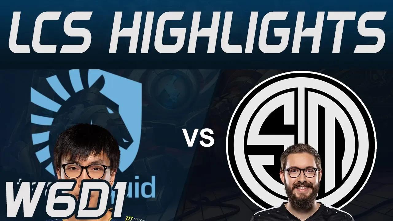 TL vs TSM Highlights LCS Spring 2020 W6D1 Team Liquid vs Team Solo Mid LCS Highlights 2020 by Onivia thumbnail