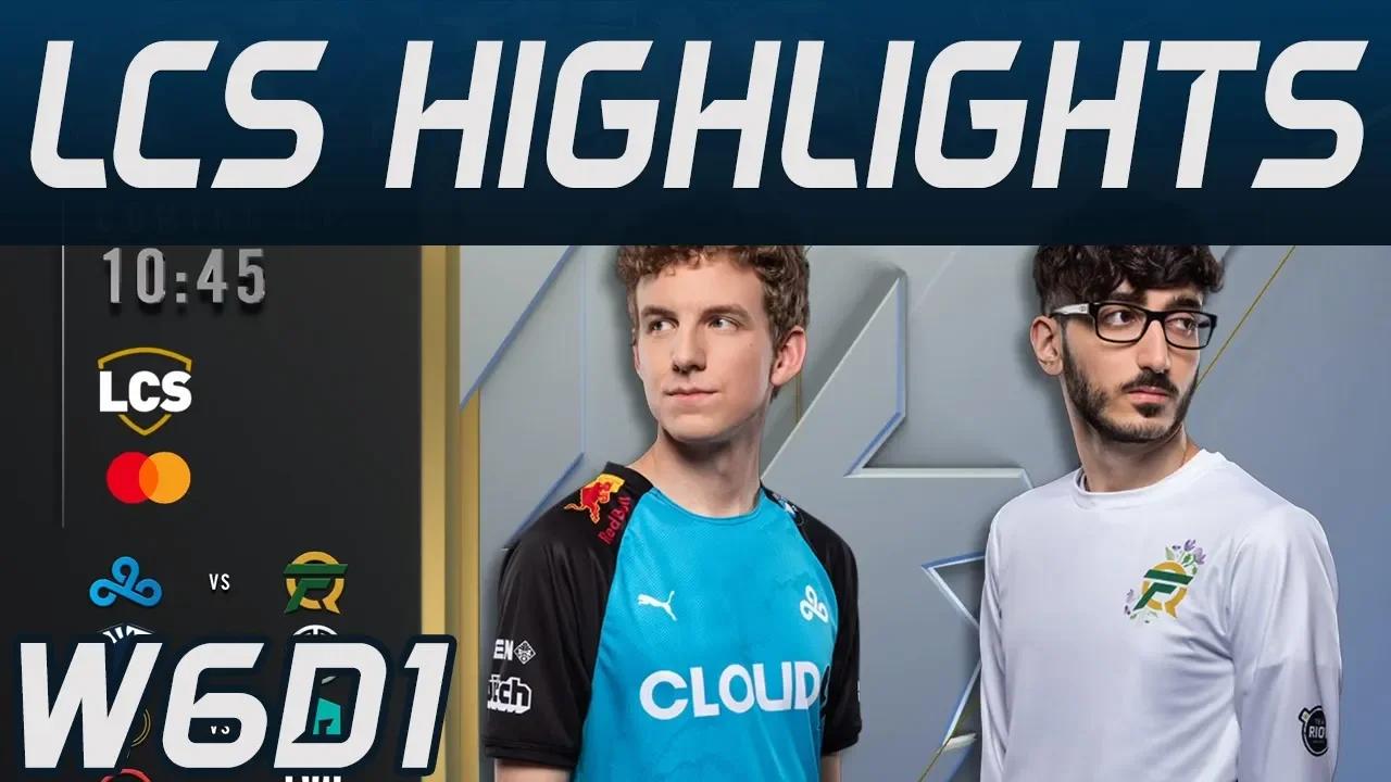 LCS Highlights Week6 Day1 LCS Spring 2020 All Games By Onivia thumbnail