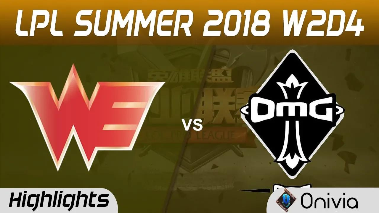 WE vs OMG Highlights Game 2 LPL Summer 2018 W2D4 Team WE vs OMG by Onivia thumbnail