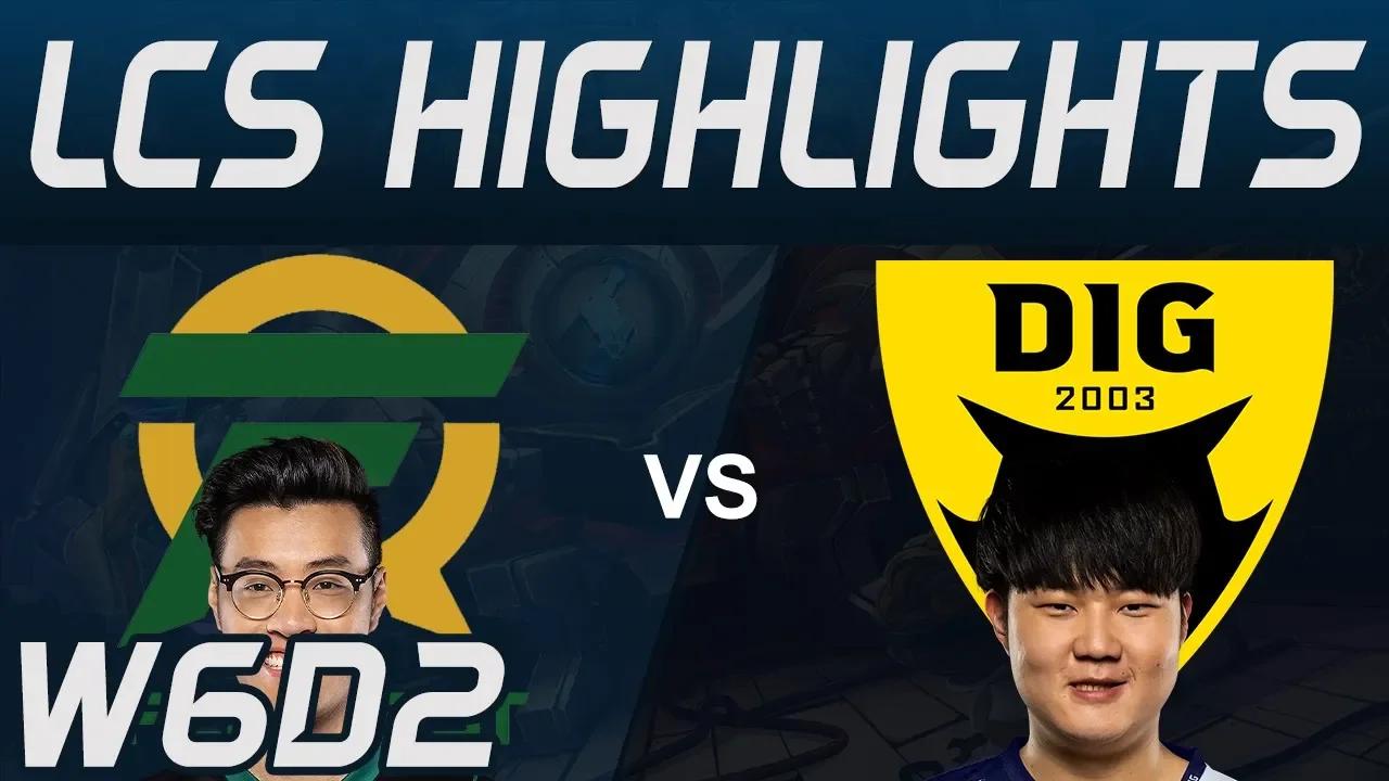 FLY vs DIG Highlights LCS Spring 2020 W6D2 Flyquest vs Dignitas LCS Highlights 2020 by Onivia thumbnail