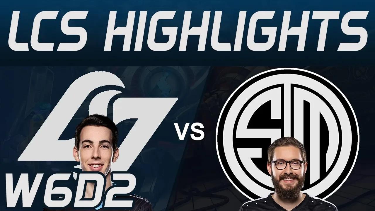 CLG vs TSM Highlights LCS Spring 2020 W6D2 Counter Logic Gaming vs Team Solo Mid LCS Highlights 2020 thumbnail