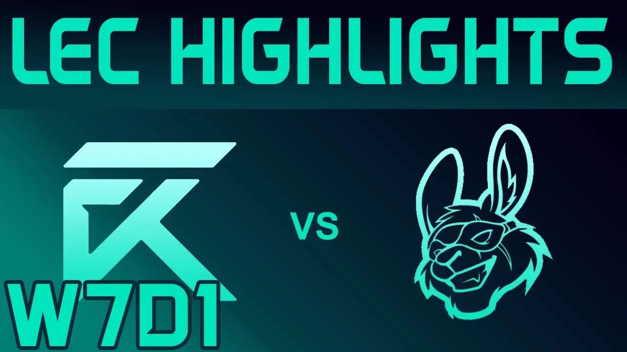 XL vs MSF Highlights LEC Spring 2020 W7D1 Excel Esports vs Misfits Gaming LEC Highlights 2020 by Oni thumbnail