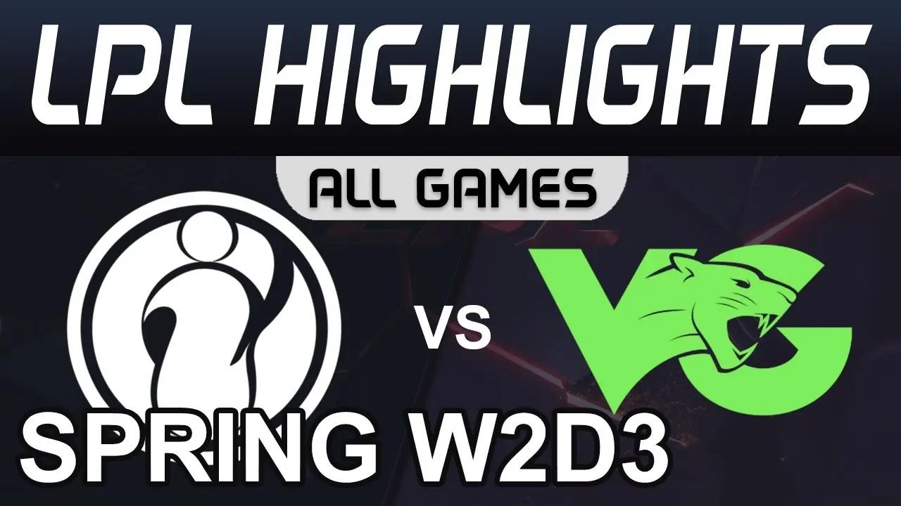 IG vs VG Highlights ALL GAMES LPL Spring 2020 W2D3 Invictus Gaming vs Vici Gaming thumbnail