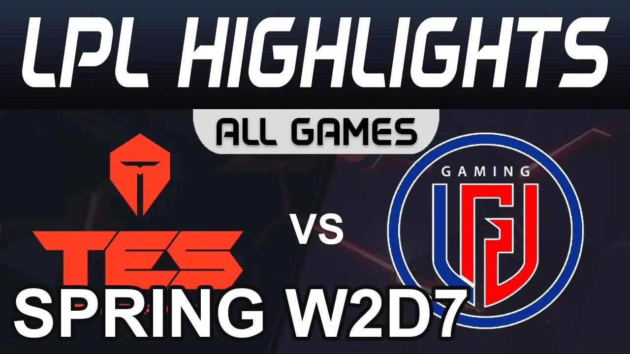 TES vs LGD Highlights ALL GAMES LPL Spring 2020 W2D7 Top Esports vs LGD Gaming LPL Highlights 2020 b thumbnail