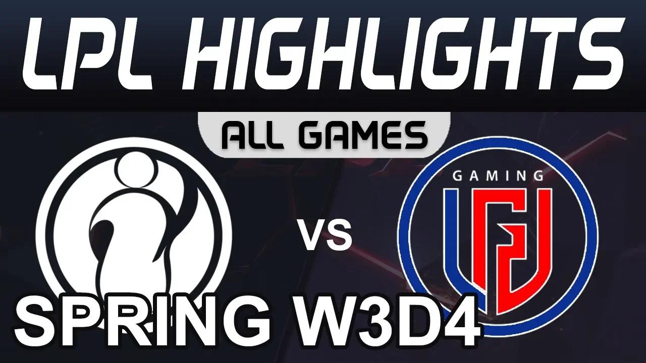 IG vs LGD Highlights ALL GAMES LPL Spring 2020 W3D4 Invictus Gaming vs LGD Gaming by Onivia thumbnail