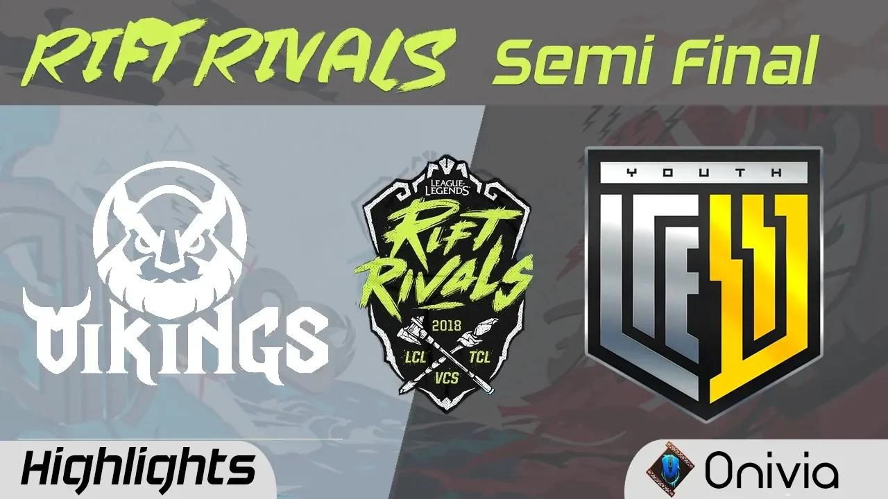 VK vs YC Highlights Rift Rivals VCS TCL LCL 2018 Vikings Gaming vs YouthCrew Esports by Onivia thumbnail