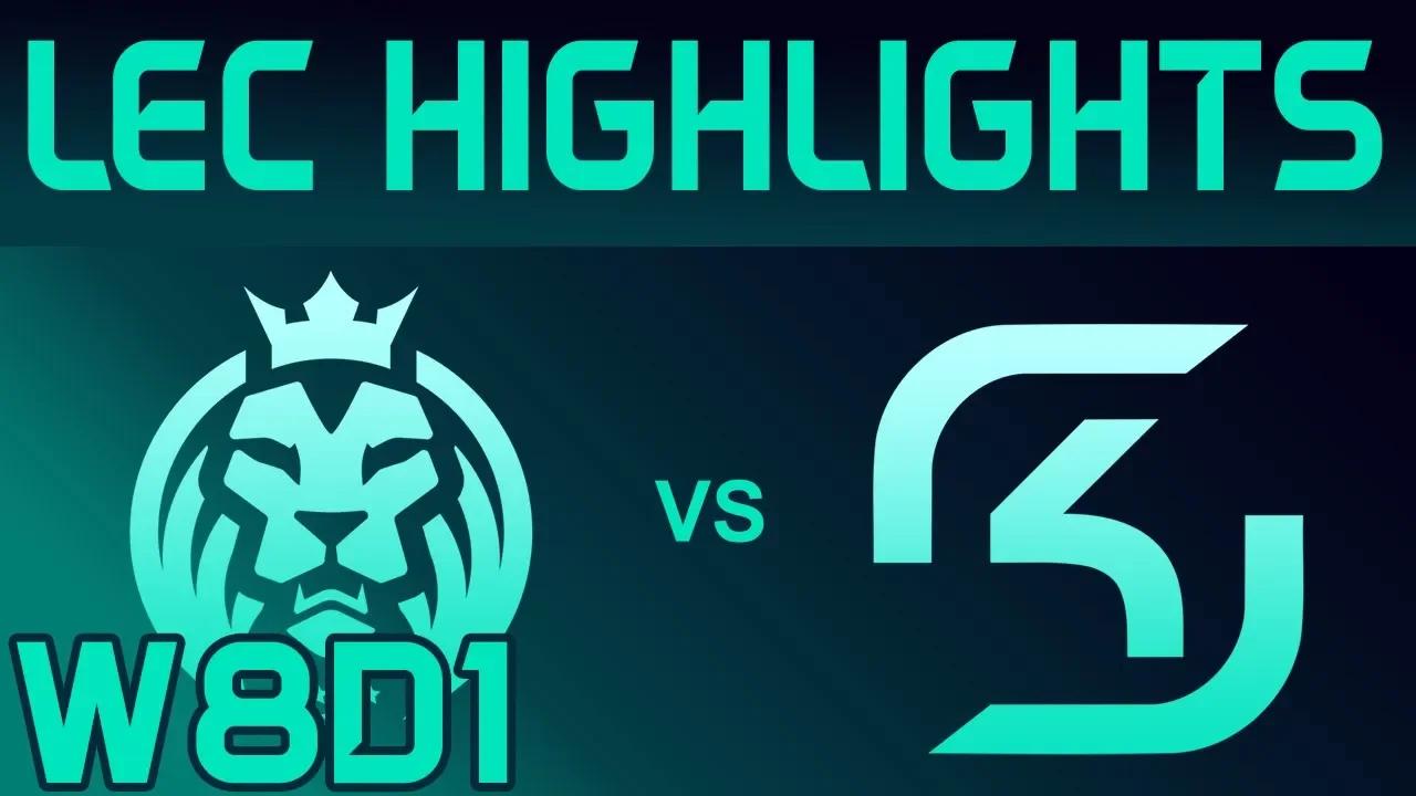 MAD vs SK Highlights LEC Spring 2020 W8D1 MAD Esports vs SK Gaming LEC Highlights 2020 by Onivia thumbnail