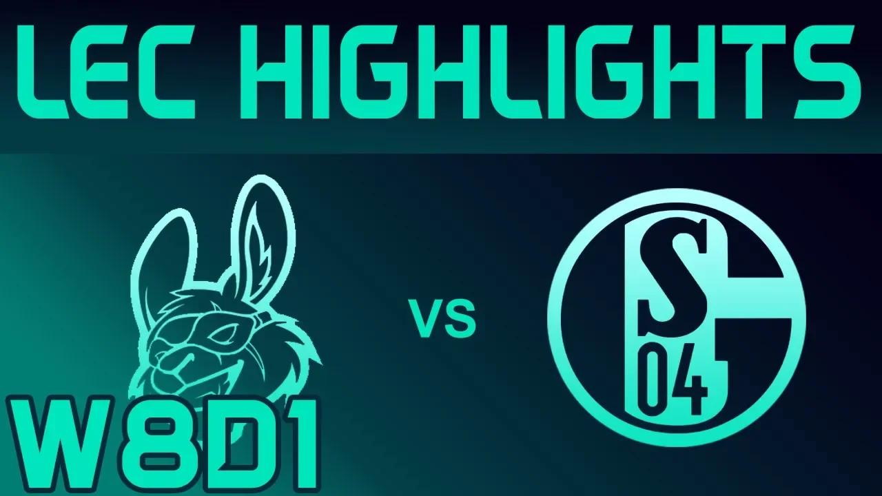 MSF vs S04 Highlights LEC Spring 2020 W8D1 Misfits Gaming vs FC Schalke 04 LEC Highlights 2020 by On thumbnail