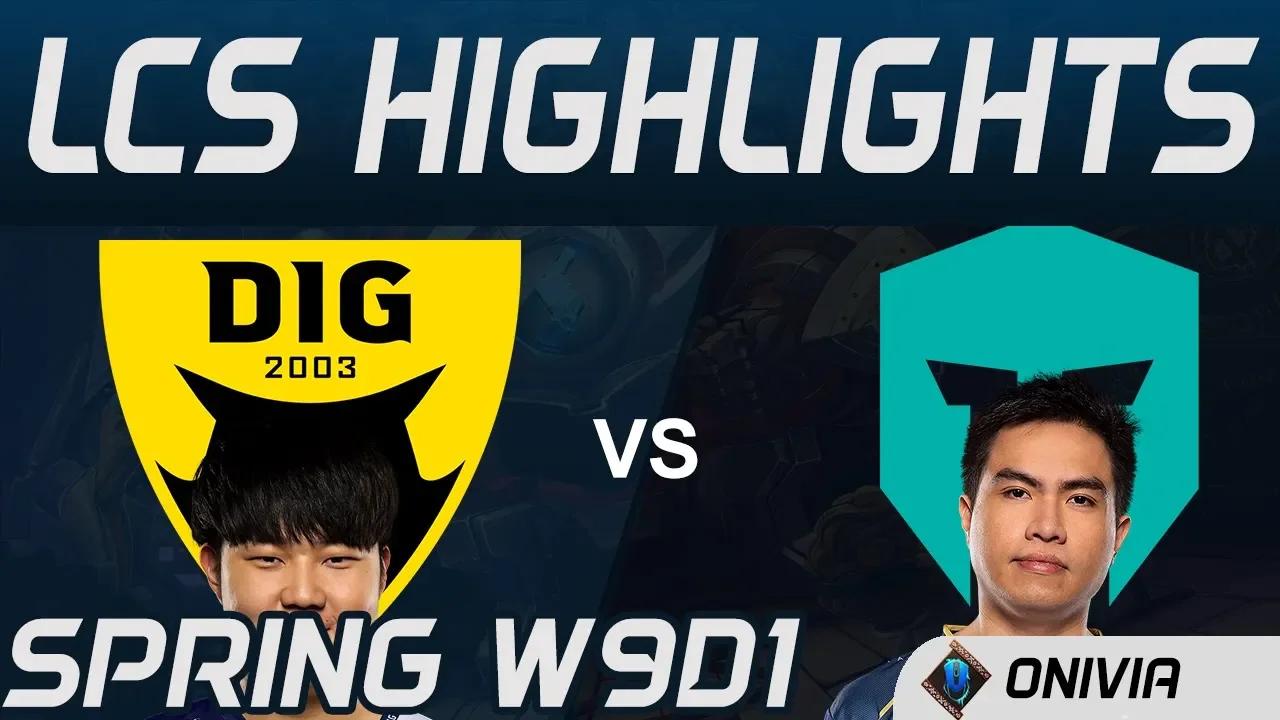 DIG vs IMT Highlights LCS Spring 2020 W9D1 Dignitas vs Immortals LCS Highlights 2020 by Onivia thumbnail