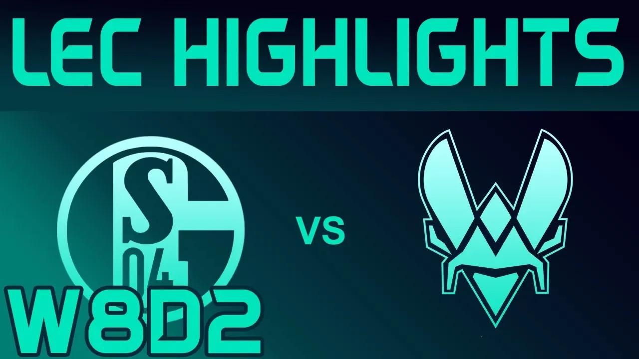 S04 vs VIT Highlights LEC Spring 2020 W8D2 FC Schalke 04 vs Team Vitality LEC Highlights 2020 by Oni thumbnail