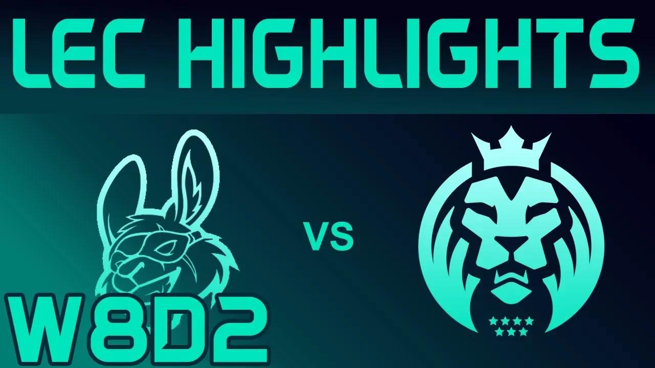 MSF vs MAD Highlights LEC Spring 2020 W8D2 Misfits Gaming vs MAD Esports LEC Highlights 2020 by Oniv thumbnail