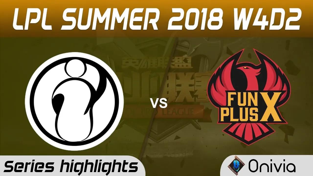 IG vs FPX Series Highlights LPL Summer 2018 W4D2 Invictus Gaming vs Fun Plus Phoenix by Onivia thumbnail