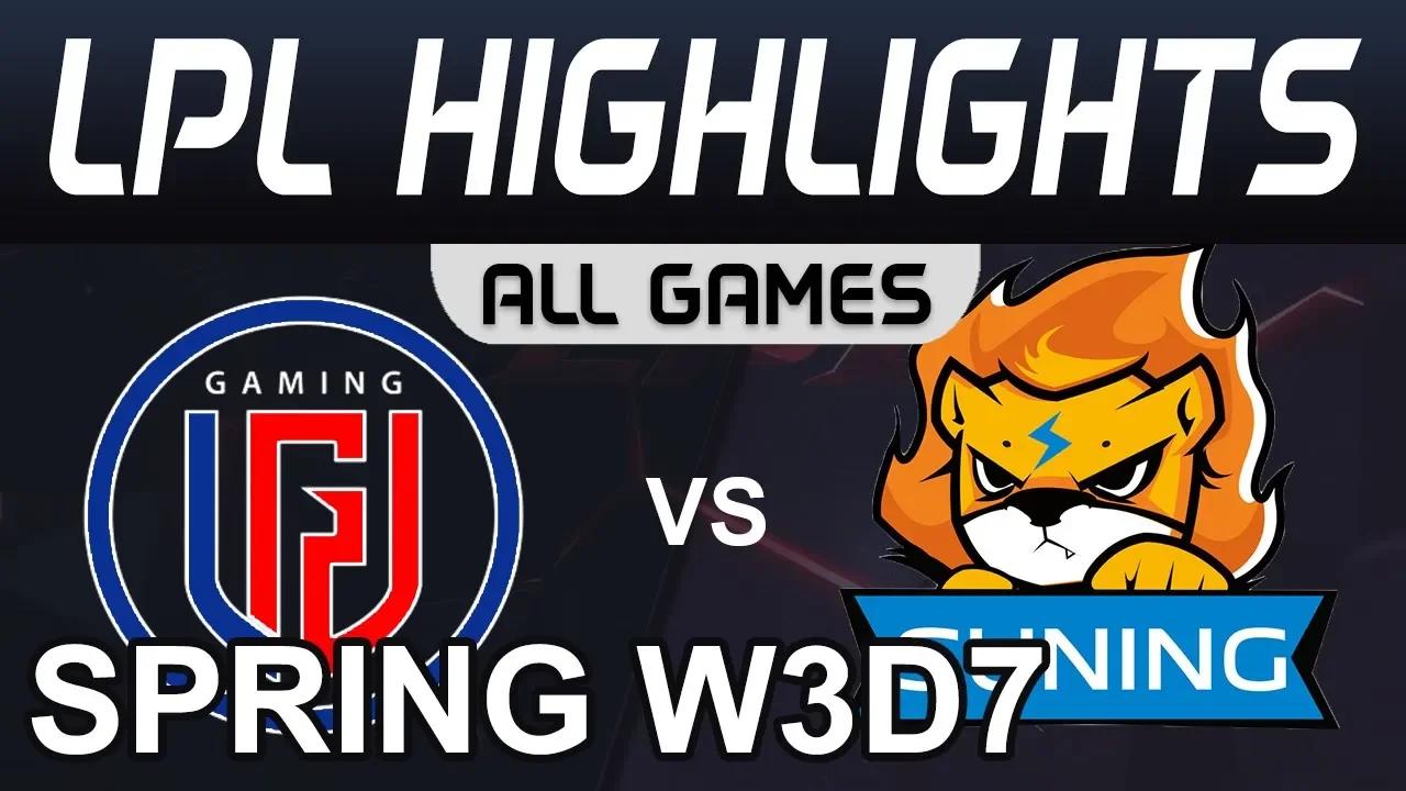 LGD vs SN Highlights ALL GAMES LPL Spring 2020 W3D7 LGD Gaming vs Suning by Onivia thumbnail