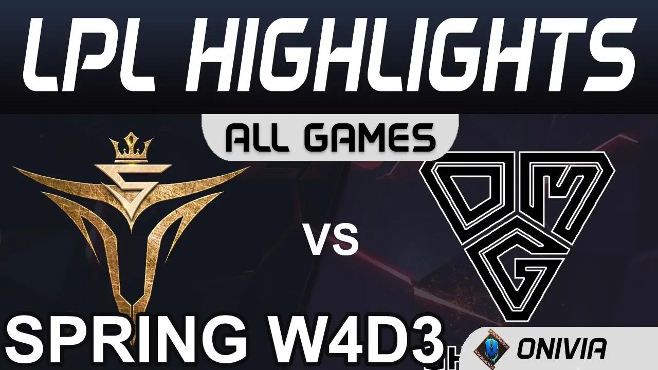 V5 vs OMG Highlights ALL GAMES LPL Spring 2020 W4D3 Victoy Five vs Oh My God by Onivia thumbnail