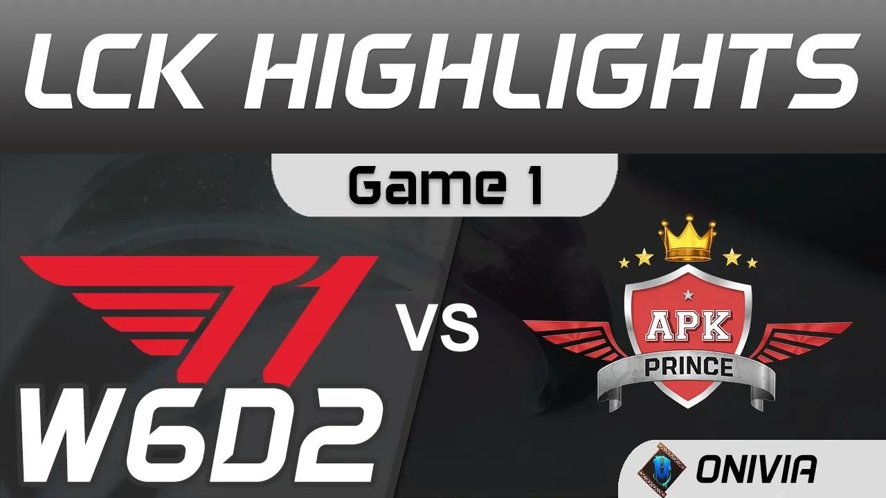 T1 vs APK Highlights Game 1 LCK Spring 2020 W6D2 T1 vs APK Prince LCK Highlights 2020 by Onivia thumbnail