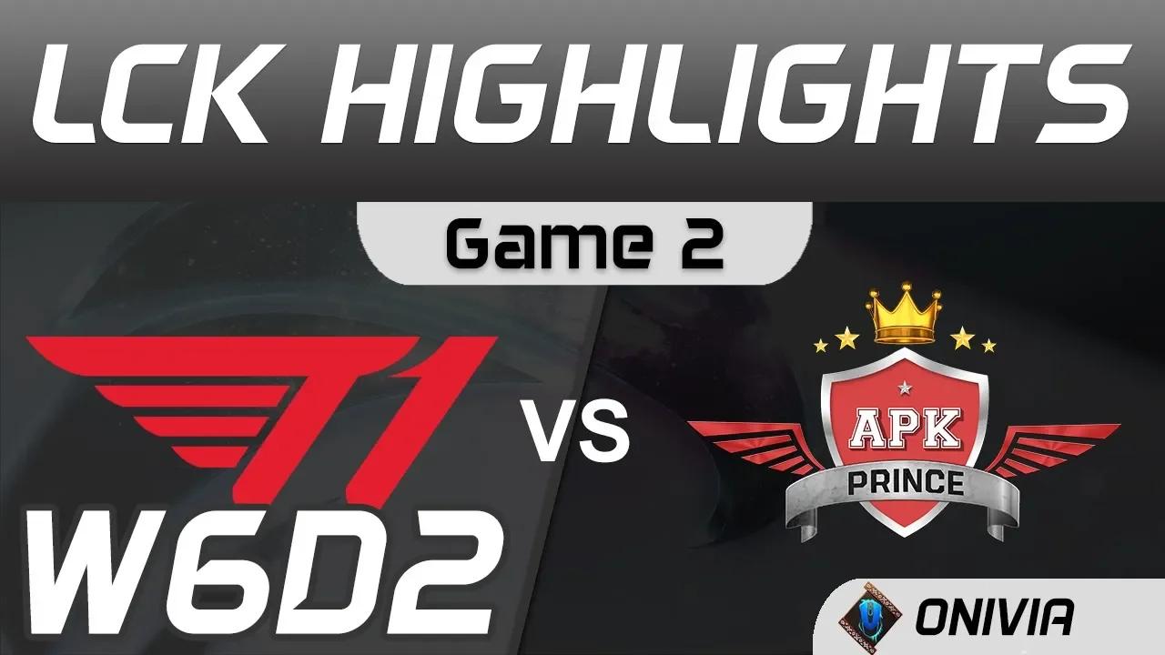 T1 vs APK Highlights Game 2 LCK Spring 2020 W6D2 T1 vs APK Prince LCK Highlights 2020 by Onivia thumbnail