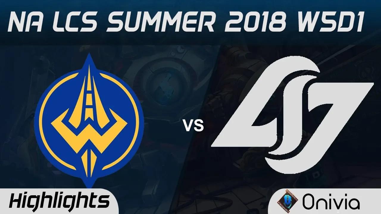 GGS vs CLG Highlights NA LCS Summer 2018 W5D1 Golden Guardians vs Counter Logic Gaming by Onivia thumbnail