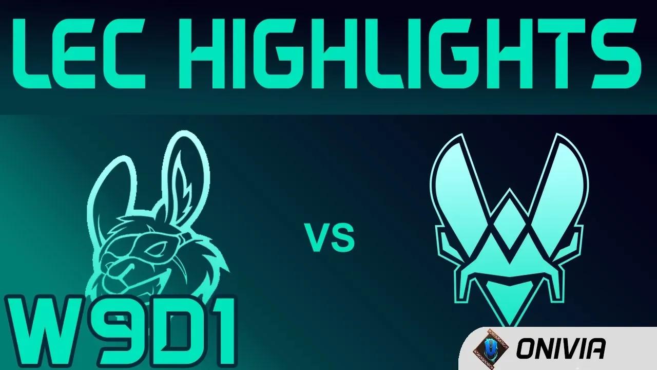 MSF vs VIT Highlights LEC Spring 2020 W9D1 Misfits Gaming vs Team Vitality LEC Highlights 2020 by On thumbnail