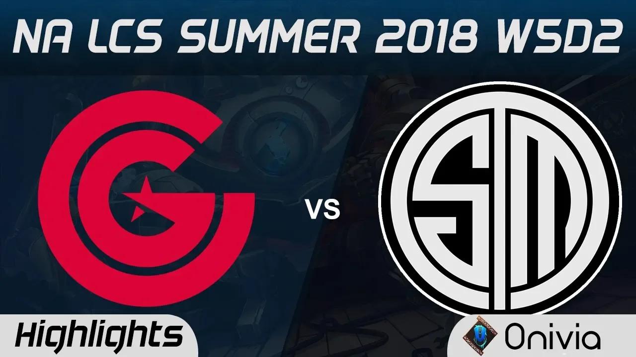 CG vs TSM Highlights NA LCS Summer 2018 W5D2 Clutch Gaming vs Team Solo Mid by Onivia thumbnail