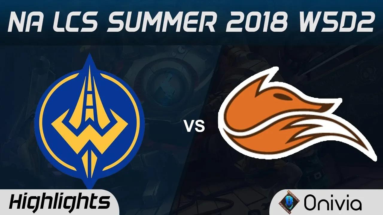 GGS vs FOX Highlights NA LCS Summer 2018 W5D2 Golden Guardians vs Echo Fox by Onivia thumbnail