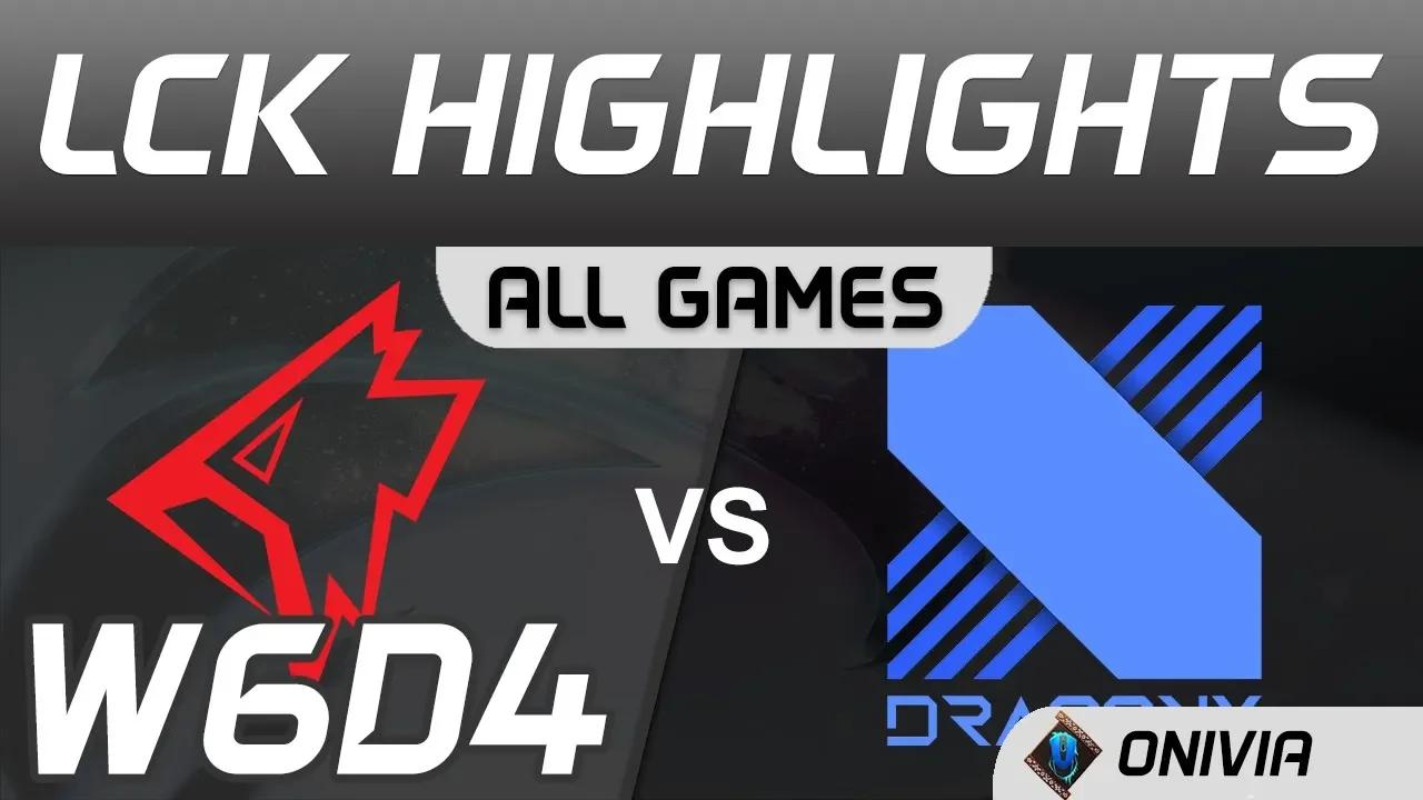 GRF vs DRX Highlights ALL GAMES LCK Spring 2020 W6D4 Griffin vs DragonX LCK Highlights 2020 by Onivi thumbnail