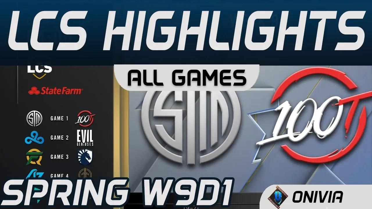 LCS Highlights Week9 Day1 LCS Spring 2020 All Games By Onivia thumbnail