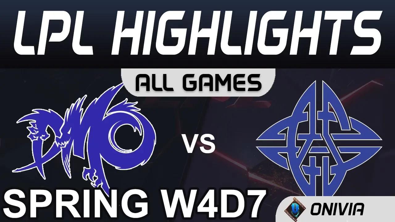 DMO vs ES Highlights ALL GAMES LPL Spring 2020 W4D7 Dominus Esports vs eStar by Onivia thumbnail