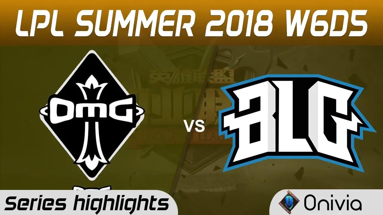 OMG vs BLG Series Highlights LPL Summer 2018 W6D5 OMG vs Bilibili Gaming by Onivia thumbnail