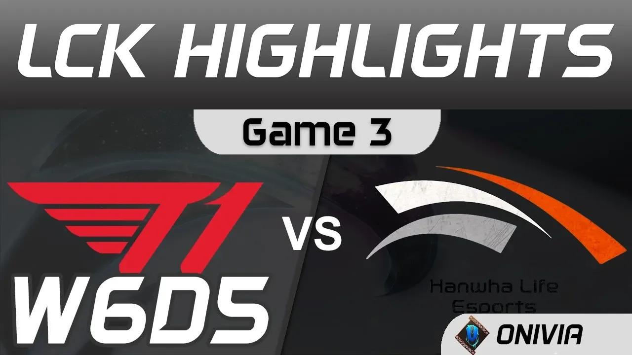 T1 vs HLE Highlights Game 3 LCK Spring 2020 W6D5 T1 vs Hanwha Life Esports LCK Highlights 2020 by On thumbnail