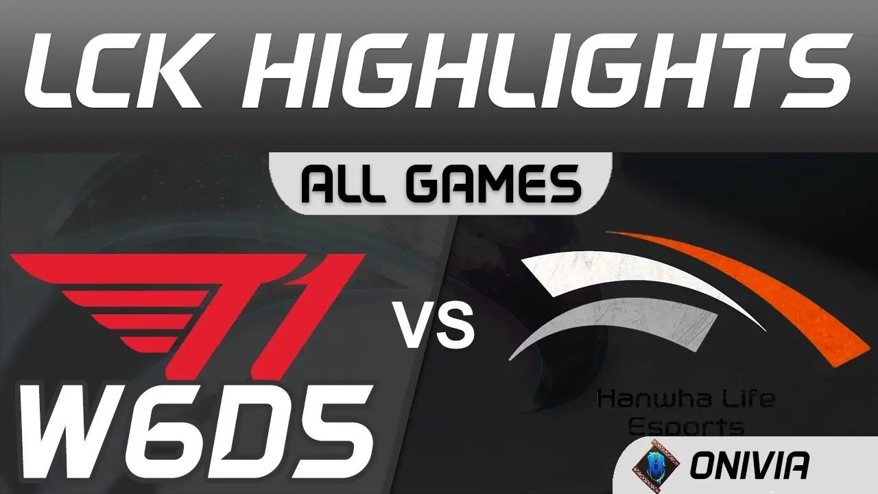 T1 vs HLE ALL GAMES Highlights LCK Spring 2020 W6D5 T1 vs Hanwha Life Esports LCK Highlights 2020 by thumbnail