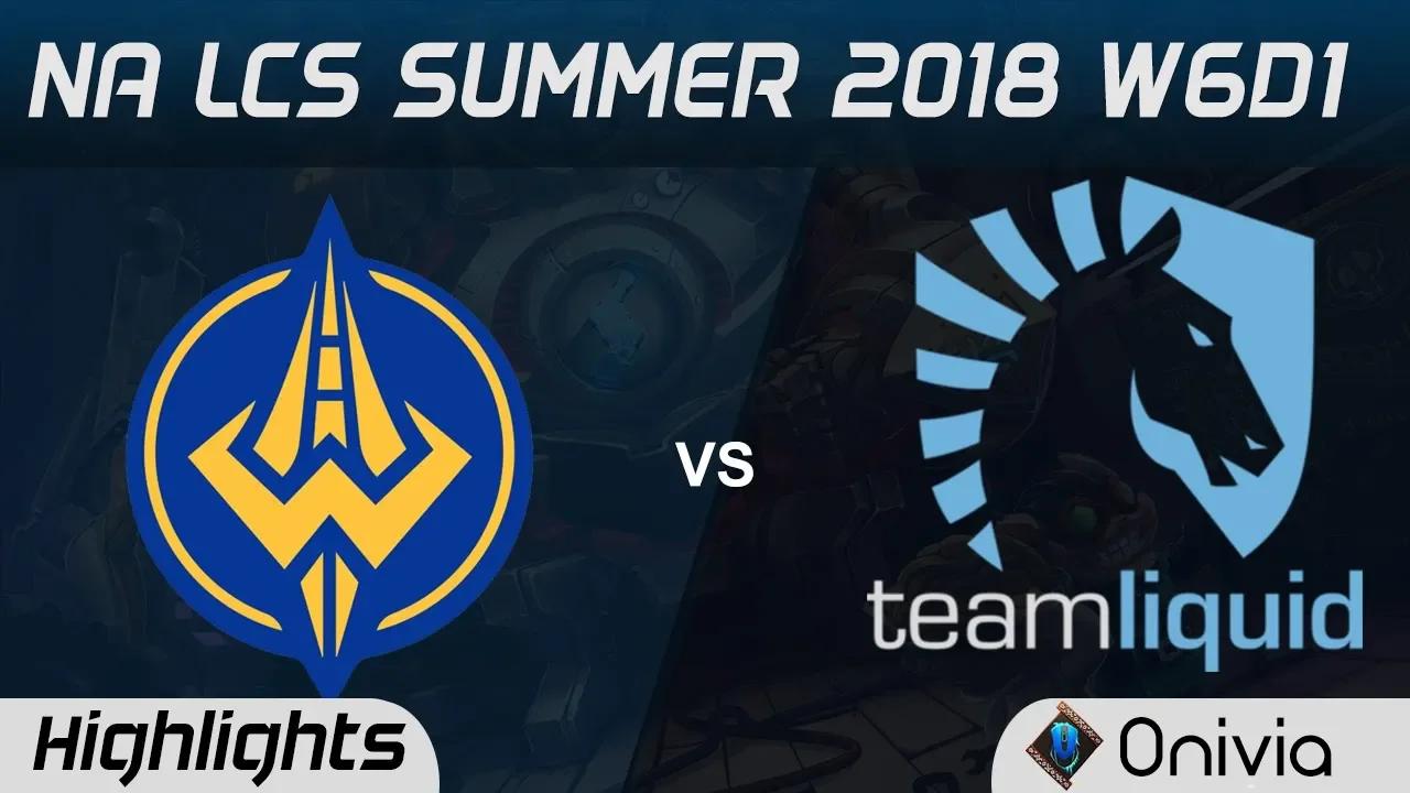 GGS vs TL Highlights NA LCS Summer 2018 W6D1 Golden Guardians vs Team Liquid by Onivia thumbnail