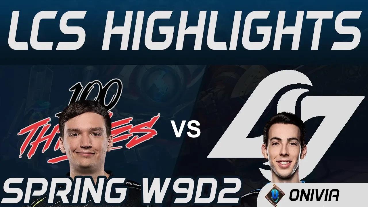 100 vs CLG Highlights LCS Spring 2020 W9D2 100Thieves vs Counter Logic Gaming LCS Highlights 2020 by thumbnail