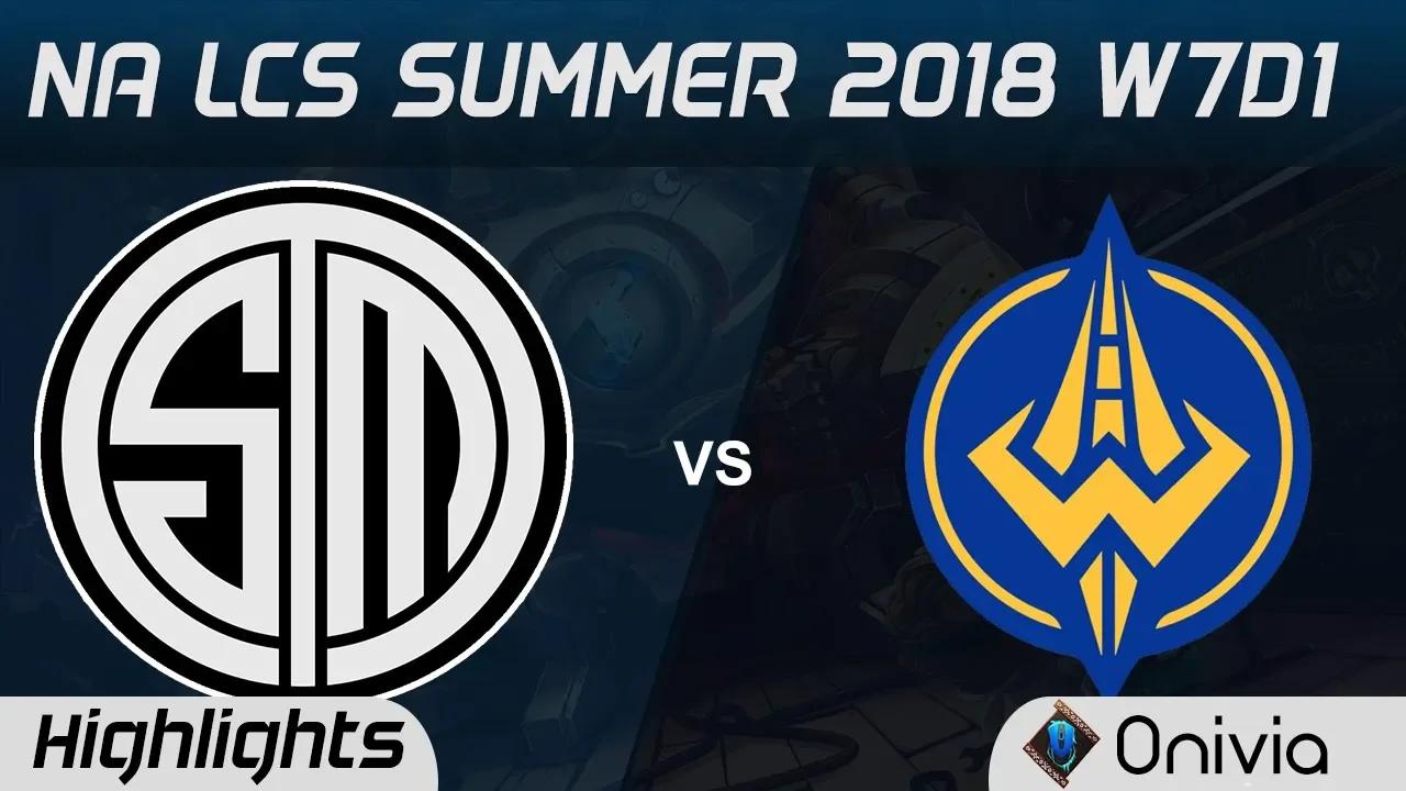 TSM vs GGS Highlights NA LCS Summer 2018 W7D1 Team Solo Mid vs Golden Guardians by Oniviamp4 thumbnail