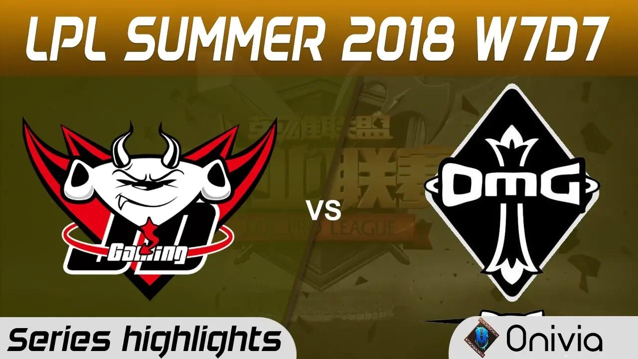 JDG vs OMG Highlights Game 1 LPL Summer 2018 W7D7 JD Gaming vs OMG by Onivia thumbnail