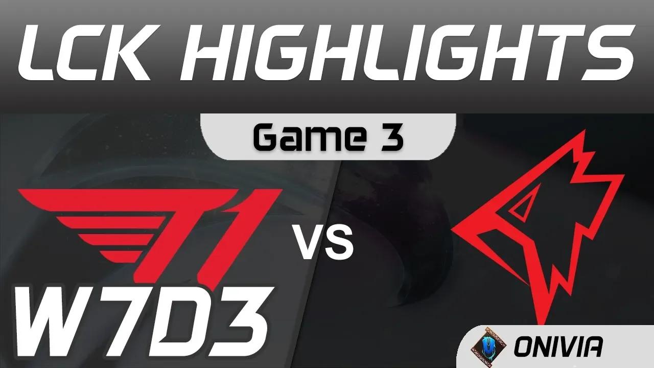 T1 vs GRF Highlights Game 3 LCK Spring 2020 W7D3 T1 vs Griffin LCK Highlights 2020 by Onivia thumbnail