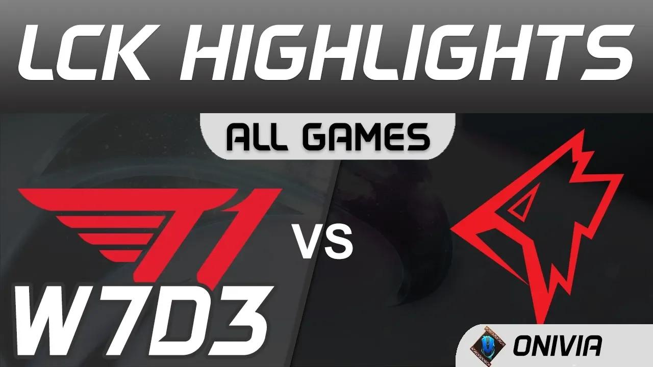 T1 vs GRF Highlights ALL GAMES LCK Spring 2020 W7D3 T1 vs Griffin LCK Highlights 2020 by Onivia thumbnail