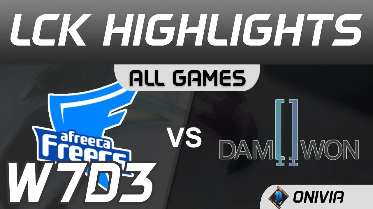 AF vs DWG Highlights ALL GAMES LCK Spring 2020 W7D3 Afreeca Freecs vs Damwon Gaming LCK Highlights 2 thumbnail