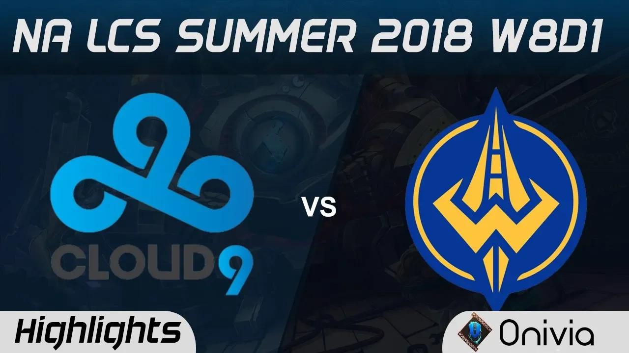 C9 vs GGS Highlights NA LCS Summer 2018 W8D1 Cloud9 vs Golden Guardians by Onivia thumbnail