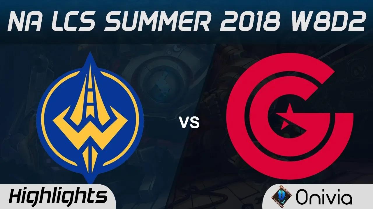 GGS vs CG Highlights NA LCS Summer 2018 W8D2 Golden Guardians vs Clutch Gaming by Onivia thumbnail