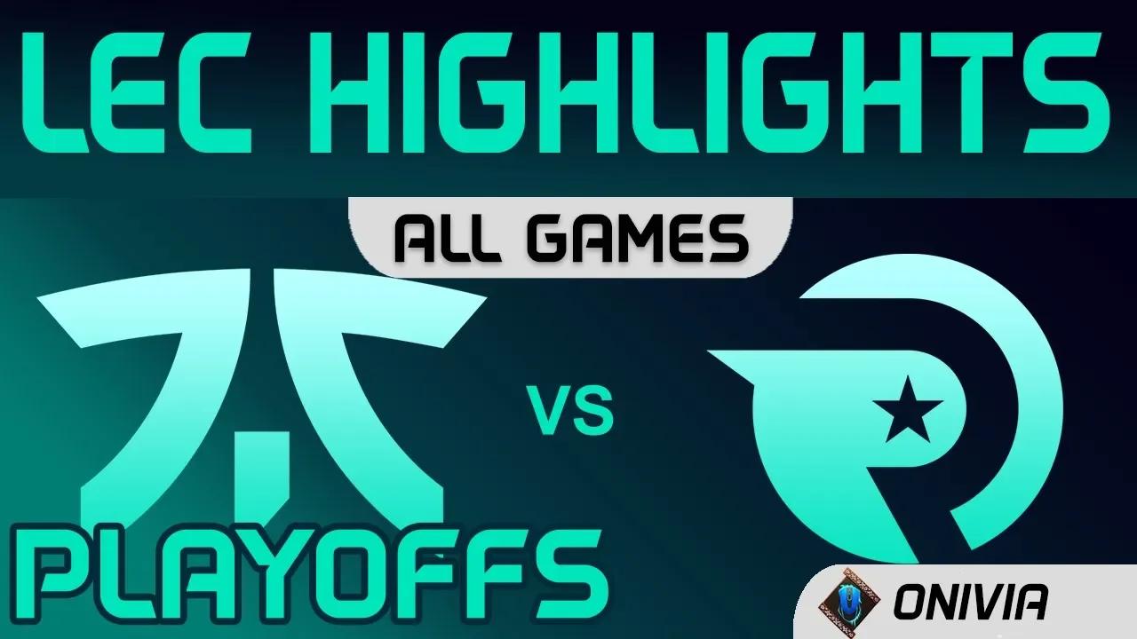 FNC vs OG Highlights All Games Playoffs Round2 LEC Spring 2020 Fnatic vs Origen LEC Highlights 2020 thumbnail