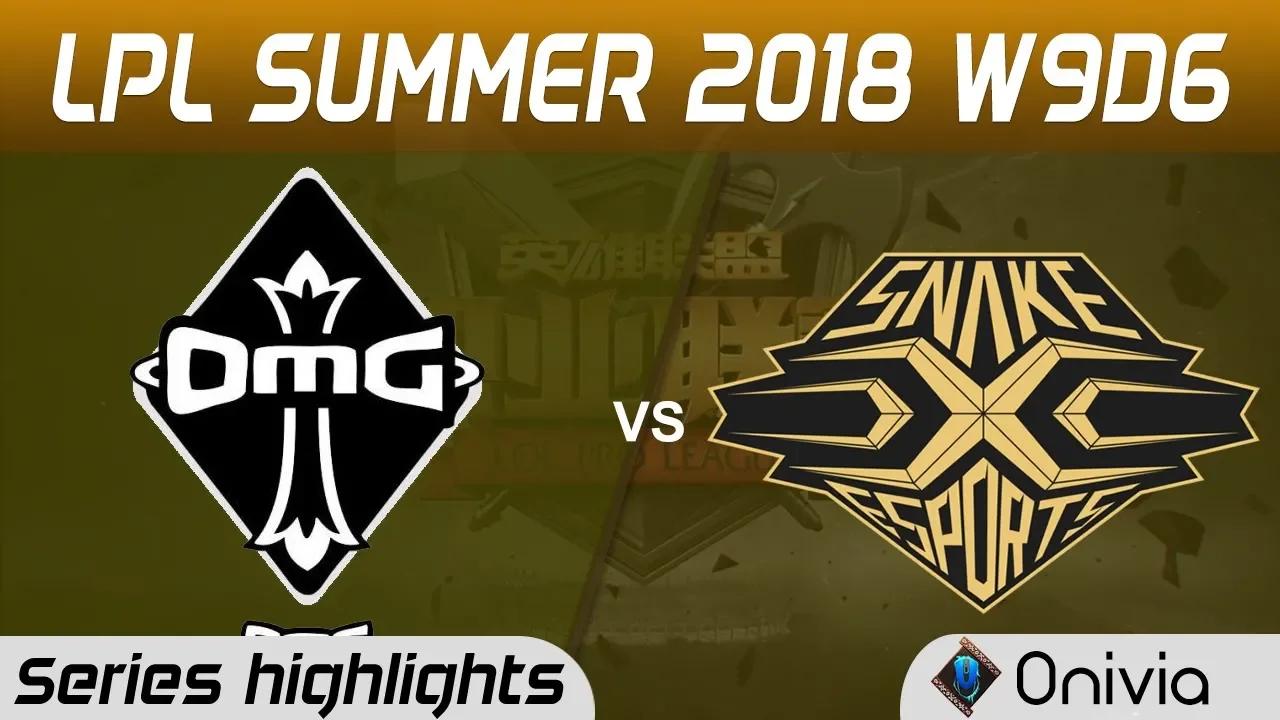 OMG vs SS Series Highlights LPL Summer 2018 W9D6 Oh My God vs Snake Esports by Onivia thumbnail