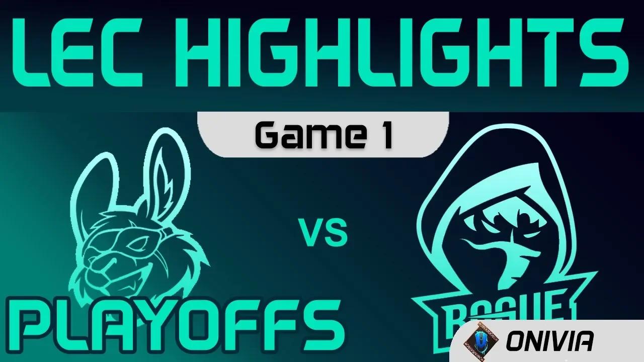 MSF vs RGE Highlights Game 1 Playoffs Round1 LEC Spring 2020 Misfits Gaming vs Rogue LEC Highlights thumbnail