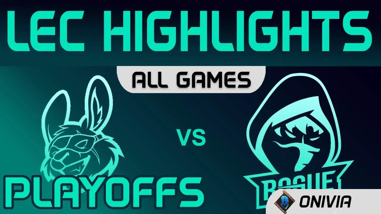 MSF vs RGE Highlights ALL GAMES Playoffs Round1 LEC Spring 2020 Misfits Gaming vs Rogue LEC Highligh thumbnail