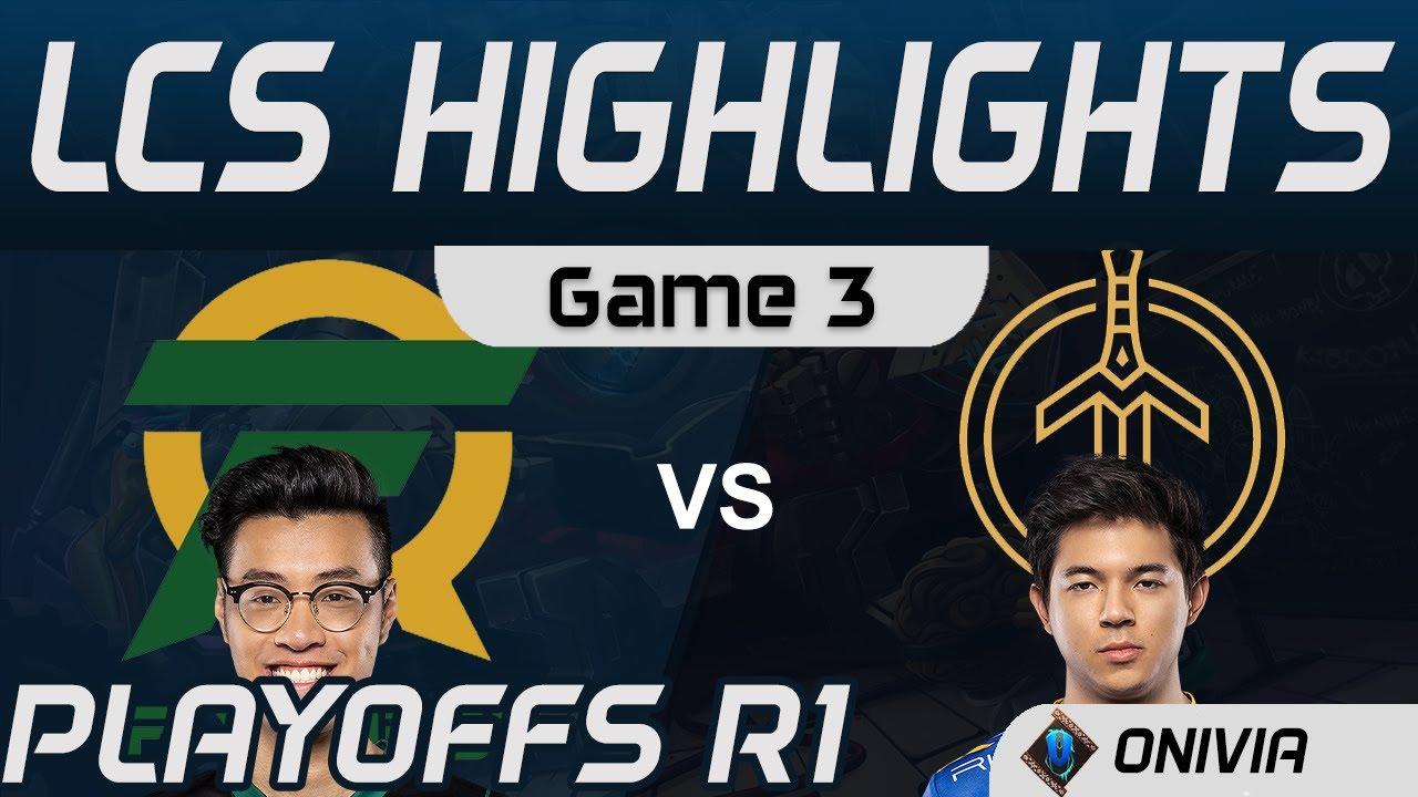 FLY vs GG Highlights Game 3 LCS Spring Playoffs 2020 FlyQuest vs Golden Guardians by Onivia thumbnail