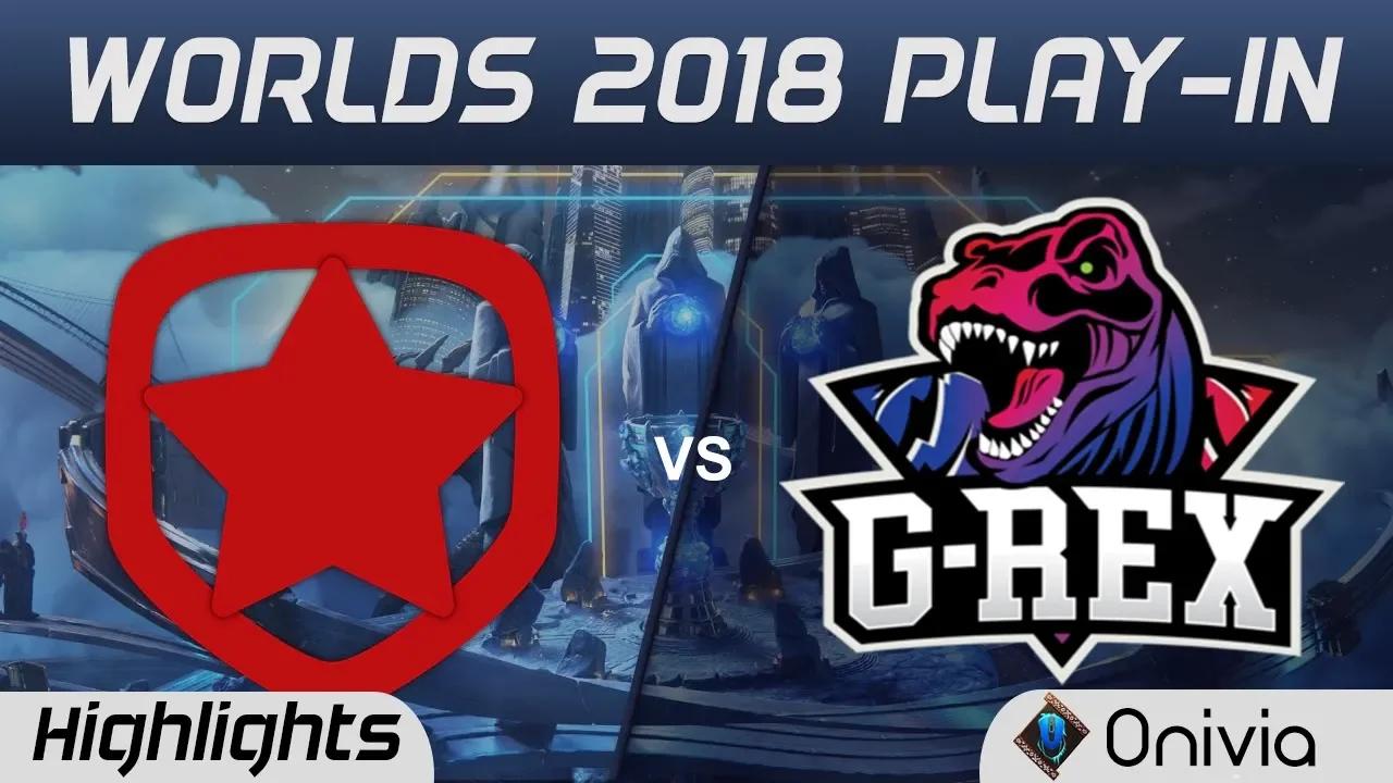 GMB vs GRX Highlights Worlds 2018 Play In Gambit Esports vs G Rex by Onivia thumbnail