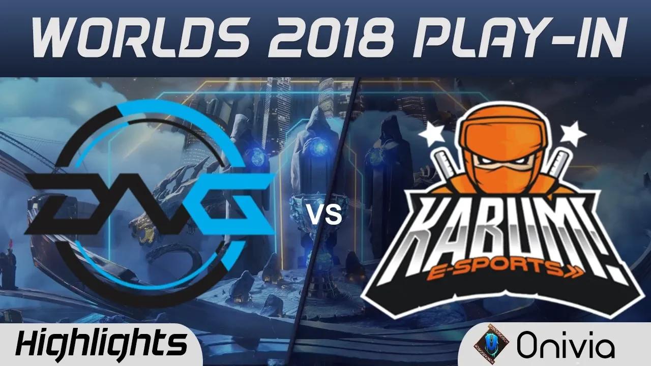 DFM vs KBM Highlights Worlds 2018 Play In Detonation FocusMe vs Kabum Esports by Onivia thumbnail