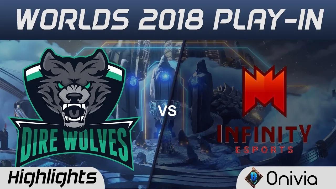 DW vs INF Highlights Worlds 2018 Play In Dire Wolves vs Infinity Esports by Onivia thumbnail