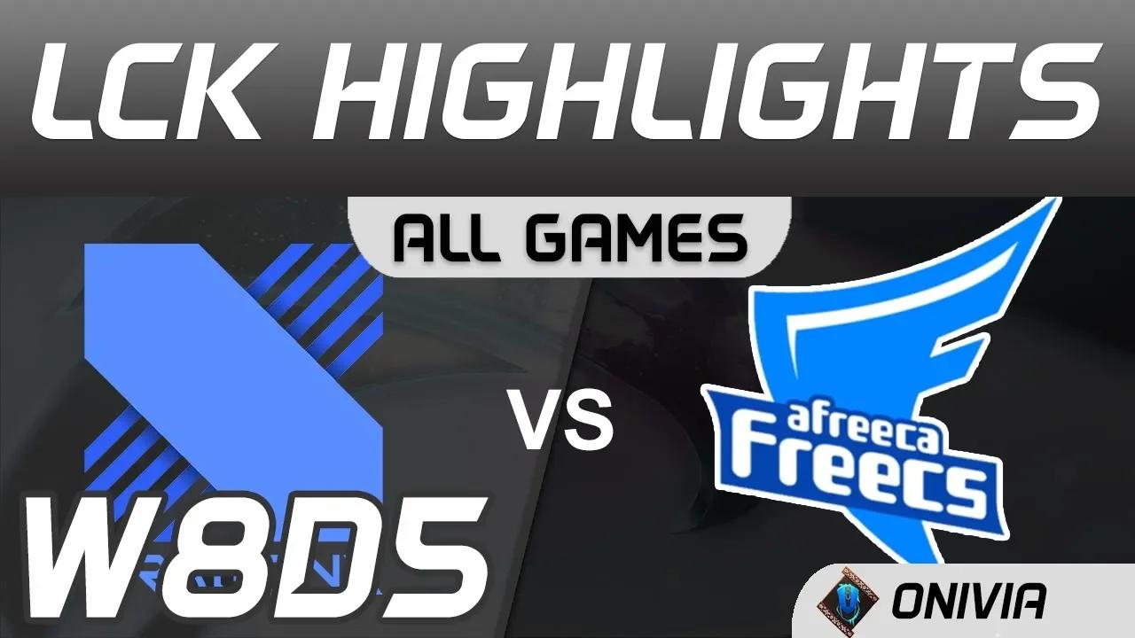 DRX vs AF Highlights ALL GAMES LCK Spring 2020 W8D5 DragonX vs Afreeca Freecs LCK Highlights 2020 by thumbnail