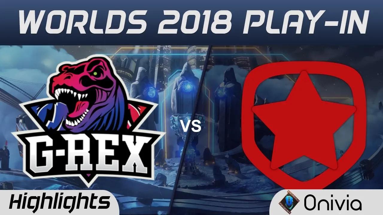 GRX vs GMB Highlights Worlds 2018 Play In G Rex vs Gambit Esports by Onivia thumbnail