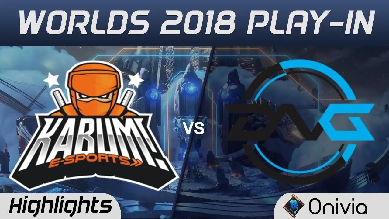 KBM vs DFM Highlights Worlds 2018 Play In Kabum Esports vs Detonation FocusMe by Onivia thumbnail